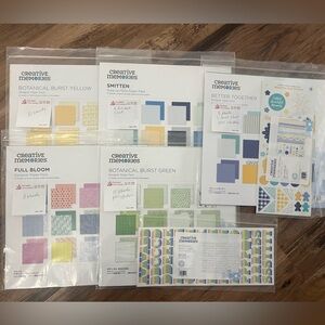Creative Memories paper packs - Destashing - used - selling as a grouping